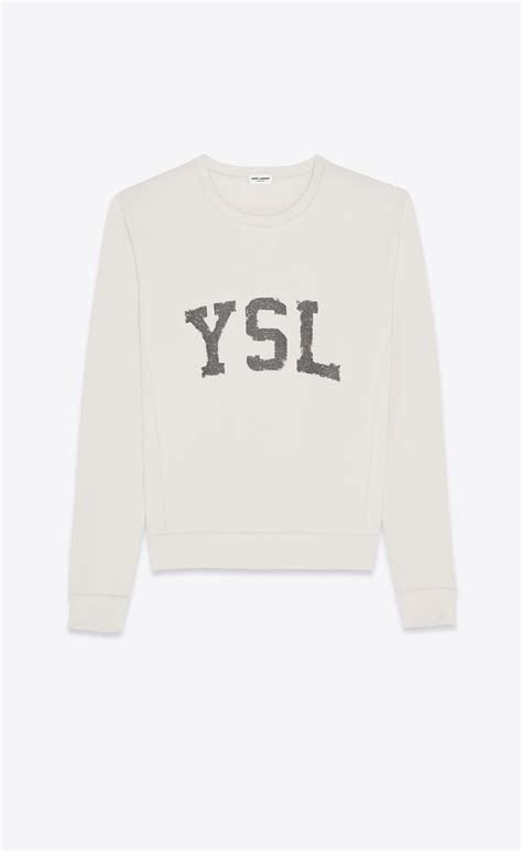 women's ysl sweatshirt|ysl sweatshirt women.